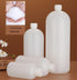 2PCS 1000ml/34oz Empty Plastic Graduated Lab Chemical Container, Reagent Bottle with Inner Plug for Liquid Storage