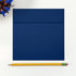 LUXPaper Square Invitation Envelopes, Peel & Press, 6" x 6", Navy Blue, 80lb. Text, 50 Qty