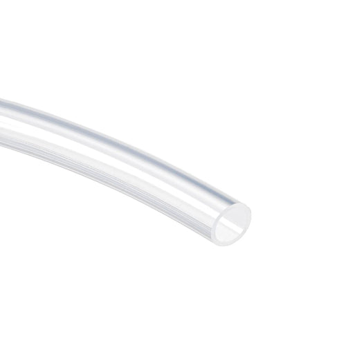 uxcell Silicone Tubing 3/8"(9mm) ID X 1/2"(13mm) OD 6.6ft Clear Silicone Rubber Tube for Pump Transfer