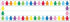 Hygloss Products Rainbow People Name Plates for Kids - 9.5 x 2-7/8 Inch, 36 Pack for Desks, Cubbies, Lockers
