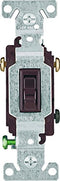 SWITCH TOGGLE 3WAY S/WIRE BRWN