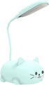 Hoghaki Cute Kids Desk Lamp, LED Desk Lamp for Kids, Cute Cat Lamp Desk Accessories, Flexible Gooseneck Eye-Care