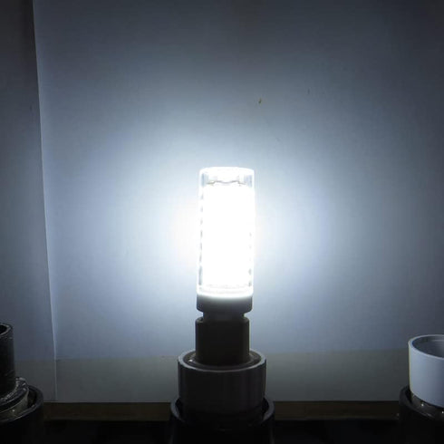 9W E12 Bulbs Dimmable 90W 102 2835 1350Lumen 6000K Bulb CRI>90+ Light,4 Pack Mini LED Corn Light Replacement