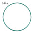 uxcell Fluorine Rubber O-Rings, 97mm OD 92.2mm ID 2.4mm Width FKM Seal Gasket for Machinery Plumbing, Green, Pack of 5