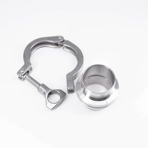 FPeiMA 1pc 0.5" 10" Set 304SS use(63mmxK77.5) - Tri Clamp - Premium SUS Sanitary Pipe Fitting for Brewery, Dairy, Food