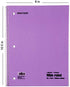 Mintra Office Spiral Notebooks, Pastel - Wide Ruled, 24pk (4-6pks)