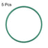 uxcell Fluorine Rubber O-Rings, Green, Pack of 5, 39mm OD, 36mm ID, 1.5mm Width FKM Seal Gasket