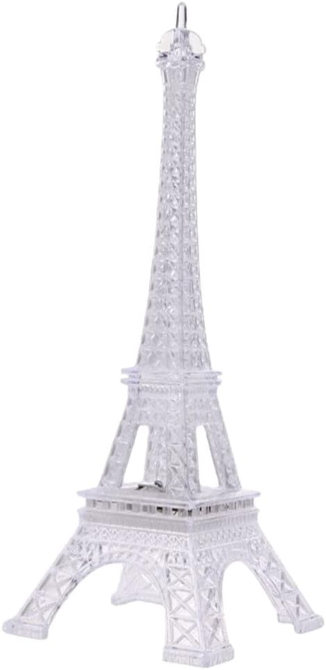 anso Color Changing Eiffel Tower LED Night Light Table Desk Lamp Bedroom Bedside