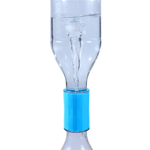Tornado in A Bottle, 5 Pcs Plastic Water Vortex Maker, Cyclone Tube for Scientific Experiment, 5 Colors