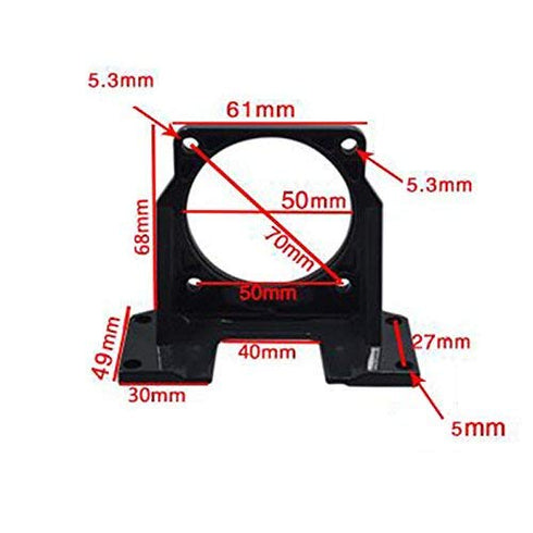 Motor Mounting Bracket for 60ktyz AC Gear Motor - Mini Motor Support Bracket