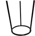 1PC Black Metal Lamp Tripod Stand for Laboratory School Chemistry Education
