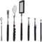 Telescoping Magnetic Pickup Tool Set, 3Pcs Round and Square Inspection Mirror Telescoping