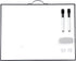 TSJ OFFICE Small White Board, 12 x 16 Inches, Portable Aluminum Frame Magnetic Dry Erase Board with Holder