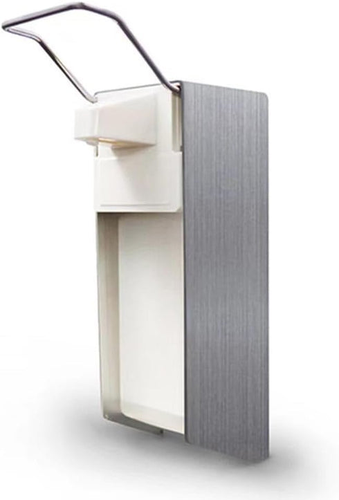 CNANRNANC (500ml Matte Finish Aluminum Alloy Dispenser with Adjustable Spray Pump for Controlled Liquid Dispensing