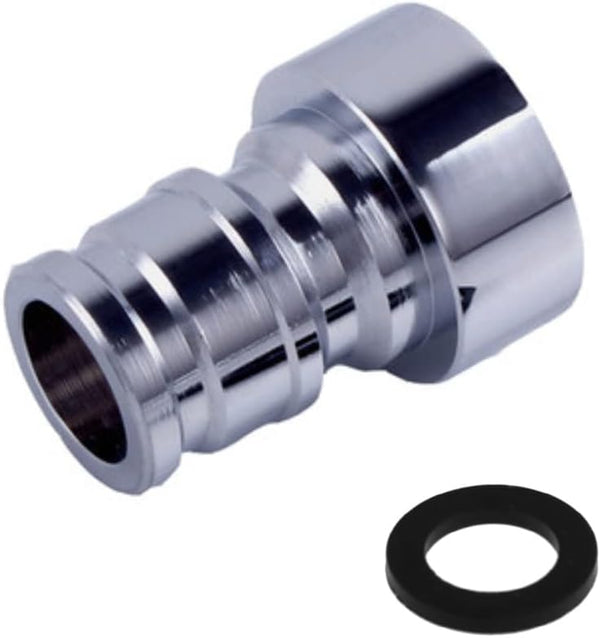 Faucet Quick Connector Adapter, Thread Connecting Aerator Adapter for Dishwasher Washing Machine (G1/2 Hose Thread)