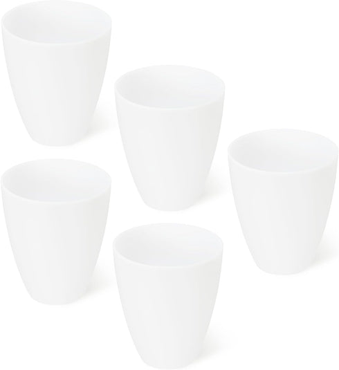 PATIKIL 1.65" Hole 4.53" High Plastic Lampshade, 5 Pcs Floor Lamp Light