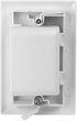 Single-Gang Quick Install Bulk Wire Plate, White