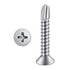 #14 x 1-3/4" (40 Pack) Flat Head Sheet Metal Screws, Self-Tapping Phillips Head Self Drilling Screws