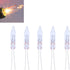 Generic 12 Bulbs Pinched 0.96 80 (20) Volt Mini Christmas Replacement for Incandescent String Lights, Base, Watt, mA