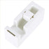 Desktop Tape Dispenser - Silicone Non-Skid Weighted Base Tape Cutter for Office, School, Home Supplies (Pure White)