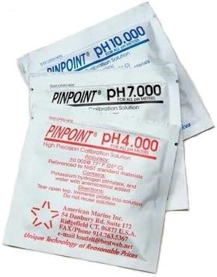 Pinpoint American Marine pH Calibration Fluid 4.0, 7.0, 10.0 Combo Pack