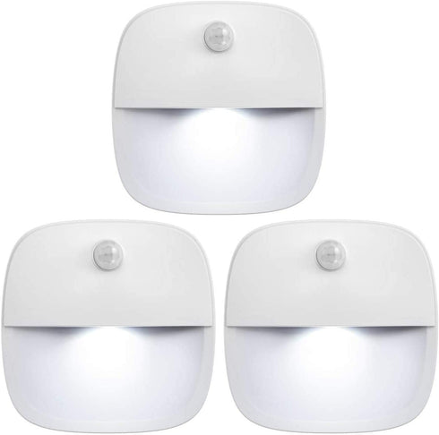 AMIR Upgraded Motion Sensor Light Indoor, Stair Lights Battery Operated, Cordless Stick-On LED