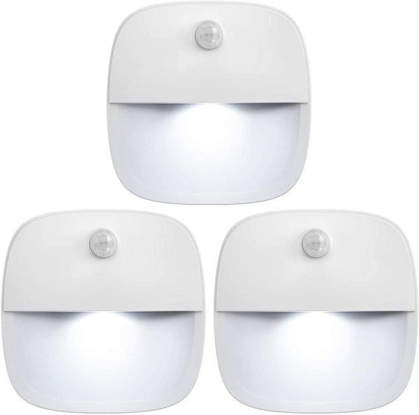 AMIR Upgraded Motion Sensor Light Indoor, Stair Lights Battery Operated, Cordless Stick-On LED