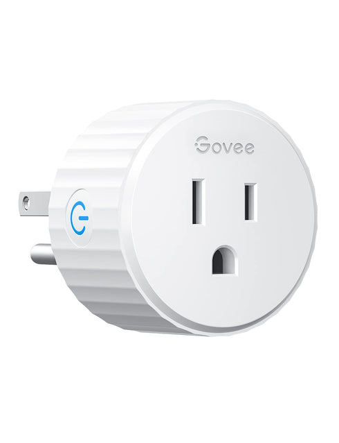 Govee Smart Plug, Mini WiFi Outlet with Timer Function & Group Controller, Alexa & Google Assistant Compatible, 1 Pack