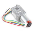 Worm Gear Motor DC 12V High Torque Gear Reduction Motor with Encoder, Strong Self Locking Electric Motor (30RPM)