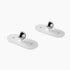 2PC Universal Wall Light Base, 360 Magnetic Swivel Mount with Adhesive Tape