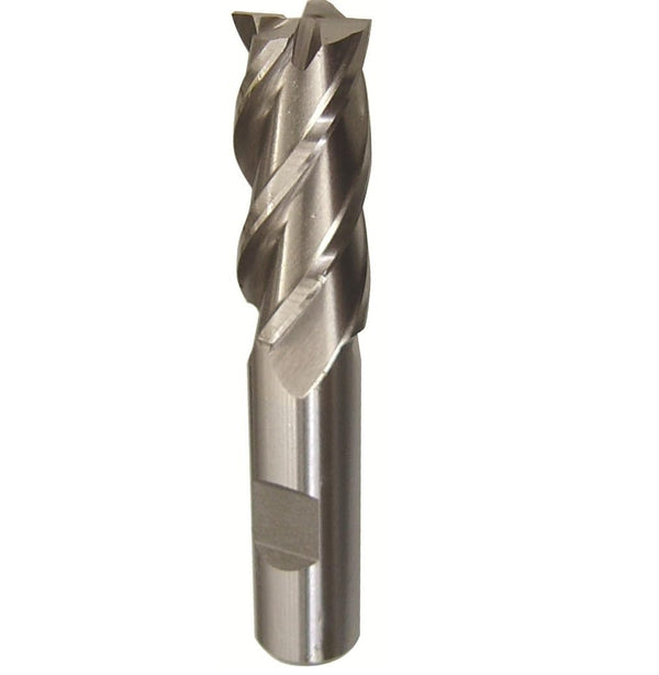 Drill America 5.00mm High Speed Steel 4 Flute Single End Mill, DWC Series