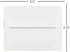 LUXPaper A6 Invitation Envelopes | 70lb. Text | Bright White | 4 3/4" x 6 1/2" | 250 Qty