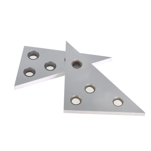 30-60-90 Degree & 45-45-90 Degree 2-Pack Angle Blocks Set for Precision Machinist Measurement
