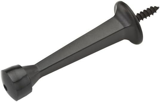 National Hardware N331-355 V243 Rigid Door Stop; 3 Inch, Oil-Rubbed Bronze