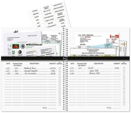 Current The Best Days Bill Paying Organizer Book - 9" x 12”, 14 Storage Pockets, 32 Label Stickers, Monthly Tracker