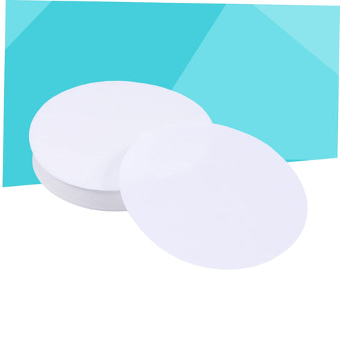 200pcs Funnel Filter Paper, Fast Medium Flow Rate Lab Grade Filter Paper for Glass White Engine Oil and Other Uses.