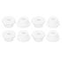 uxcell 8Pcs Rubber Grommets 3/4"(19mm) Drill Hole, 3/8"(10mm) ID Hole Top Hat