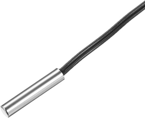 uxcell 15K NTC Thermistor Probe, 78.7 Inch Stainless Steel Temperature Sensor for Air Conditioner