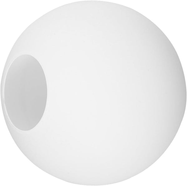 Zerodeko Frosted Glass Globe Lampshade Replacement, 8 Inch round Ball Light Shade