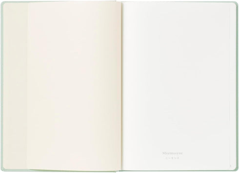 Maruman MNEMOSYNE A5 Journal Notebook, 8.5 x 6.02 Inches, 120 Pages, Mint Green, Hard Cover