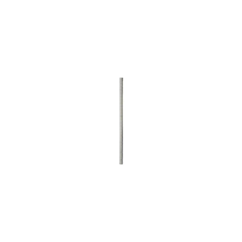 Focus Foodservice FG033C Post, 33"H, Stationary, grooved at 1" increments, zinc Plated Leveling feet,