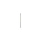 Focus Foodservice FG033C Post, 33"H, Stationary, grooved at 1" increments, zinc Plated Leveling feet,