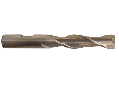 Drill America DWC Series DWCT333 13/16" X 1/2" High Speed Steel 2 Flute Single End End Mill