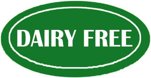 Remarkabel 0.75*1.25 Inch, 500 Dairy Free Food Labels Stickers, Pcs, Adhesive, Plastic, Rectangular, Waterproof