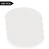 stonylab Quantitative Filter Paper Circles, 100 Pack Fast Speed Cellulose Filter Paper, 74 mm Diameter