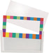 Really Good Stuff Durable Book and Binder Holder - 5 Pack, Bright Neon Colors for Classroom Organization and Storage