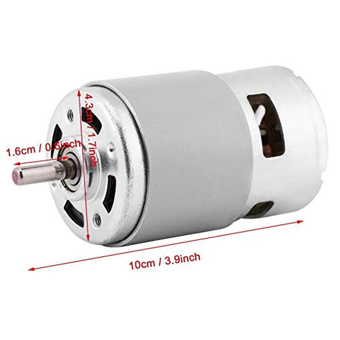 Brushed Magnet DC Motor 12V 0.32A 150W 13000-15000RPM DC Motor Large High Power for Electric Tools