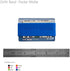 GRIFITI Band Joes Landscape Front Wide Pocket Wallet - Slim Colorful Rubber Silicone Grip Card Holder