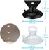 Gu10 Bulb Removal Tool 239 2 Size Light Bulb Changer Suction Cup Remover Set MR16 GU10 Lamps Changer Head for Halogen LED Mini Track Lights Remove Kit Recessed Lights (Black White 6PCS) by BRBASAP