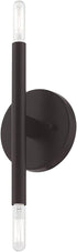 2 Livex Lighting Lt Bronze ADA Wall Sconce